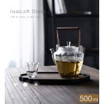 IwaiLoft 유리 티팟 차 주전자 500ml : 514 홈즈