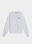 메종키츠네 여성용 W Sweathshirt Fox Head Patch White AW00303KM0001 WH : SELLRAREGOODS