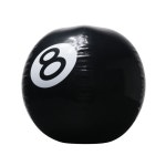 스투시 8볼 비치볼 블랙 Stussy 8 Ball Beach Ball Black : 프롬 시드니