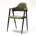 오염강한 가죽 철제다리 디자인 카페 체어 의자(3색) 까페 1인 식당 예쁜 : 자르파라