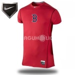 나이키 하이퍼쿨 반팔 스판언더티 보스턴 Nike MLB AC Dri-FIT Hypercool H9983 레드 : 야구홀릭