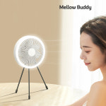 멜로우버디 캠핑 선풍기 서큘레이터 충전식 무선 저소음 리모컨 아로마 모기 기피제 : 스마토이