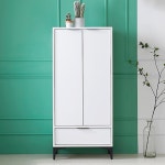 우드 수납함 원룸 아이방 정리 좁은 집 공간 가로 틈새 나무 원목 오크 멀바우 화이트 그레이 낮은 협탁 미니 4단 도어 서랍 선반 수납장 600... 