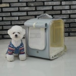 끌레 백팩 이동가방 강아지이동가방 강아지산책 : REDPUPPY
