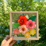페이퍼플라워 종이 꽃 액자 만들기 DIY 키트 종이공예 데코 : 곰지 마켓