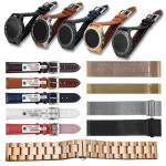 조이덴 스마트워치 호환 시계줄 가죽 메탈 메쉬 밴드 방수 퀵릴리즈 스프링바 밴드 기어S2 S3 갤럭시워치46mm 42mm : 와치114