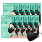 네오라이프 소프트 황사 kf94 방역 마스크 새부리 대형 블랙 5매입x10개 (총50매) : 대상메디칼