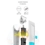 헤어 전동 전기 이발기 바리깡 클리퍼 RUSHAN 아기 머리 깎기 자동 흡수 어린이 면도 : 스마트셀인스토어