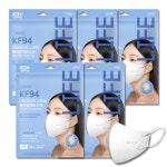 네오라이프 소프트 황사 KF94 마스크 새부리형 성인용 5매입 L(대형), 화이트, 5개 : 대상메디칼