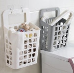 흡착 빨래바구니 세트 2개 원룸가구 세탁 빨래통 : 재화네