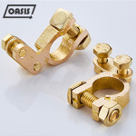 차량용 배터리 터미널 황동 신형 밧데리터미널 단자 2개세트 : 오아시스 유통