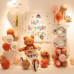 해피 곰돌이 풍선 : 은해할인마트