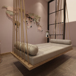 엔틱 소파 원목의자 빈티지 인테리어홈스테이 해먹 홈 기숙사 침실 실내 발코니 홈 77 : 마켓 에스