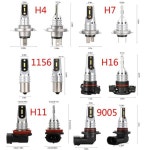 2 배 Canbus 백색 H11/H9005/9006/5202/H4/H7/1156 차 전구 운전 안개등 고능 헤드 라이트 전구 : 대박해상사