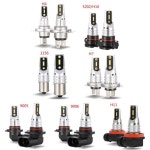 2 배 Canbus 백색 H11/H9005/9006/5202/H4/H7/1156 차 전구 운전 안개등 고능 헤드 라이트 전구 : 대박해상사