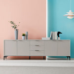 히트가구 G5312 3단 서랍 수납거실장 2100 4colors : 어디가구