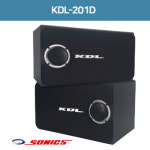 소닉스 KDL-201D 노래방 스피커 8인치 3way 300W 1조 : 제이에스사운드