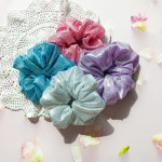 11가지 컬러 홀로그램 헤어슈슈 곱창밴드 : 디어엔디어