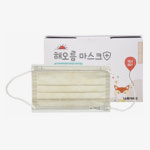 해오름 국산 일회용 덴탈마스크 KFAD 3중 소형 흰색 50매 여름용 아동 어린이 : 트라이크코리아