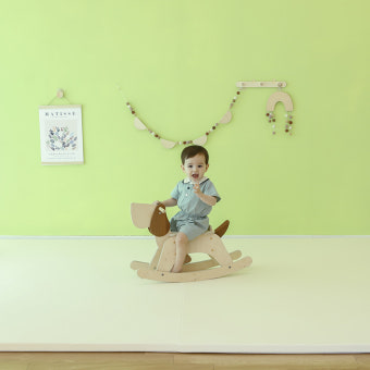 [꼬망세] 아기 유아 아이 국민 빅 폴더 거실층간소음 항균더블클린매트 280x200 크림그레이 : 꼬망세 매트
