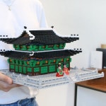 옥스포드 근정전 경복궁 블럭 890002 한정판 미니 브릭 한국 문화 역사 한옥 : 다모아토 잡화점