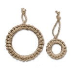 마크라메 냄비받침 만들기 마 라탄 짚 매듭 공예 DIY 제로웨이스트 청소년 환경 교육 : 퍼니 팩토리