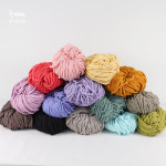 순면색실120합(4.5mm) 한타래 마크라메재료 실 면로프 면줄 : 대구실사랑