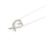 [중고명품 미스터문] Tiffany&Co(티파니앤코) 925 스털링 실버 팔로마 피카소™ 러빙 하트 펜던트 목걸이 [중고명품매입] : MISTER MOON
