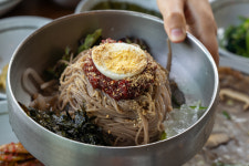 친구들막국수 2인 메밀100% 동치미 국물 비빔 1.4kg : 친구들떡볶이