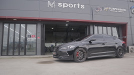 아반떼 스포츠 AD 엠스포츠 일체형 서스펜션 (16단 감쇠력,차고 조절) : 엠-게러지