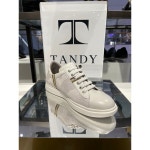 [현대백화점]탠디 (Tandy) 남성화 스니커즈 516475 C1320 아이보리 4Cm : 더현대닷컴
