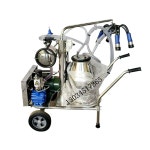 젖소 양 낙타 우유 유축기 착유기 진공 펌프 소형기계 : 단비상자