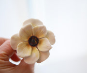 아네모네 채색 석고방향제 자동차 차량용방향제 : 딜라잇모모