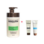 바이오메드 리페어포스 LPP 클리닉 트리트먼트1000ml+휴대용샴푸2종/극손상 헤어팩 : ChaBun