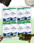 진도 죽염 곱창 조미도시락김 64봉  밥위킴 : 밥위킴