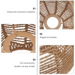 전등갓 수제 갓 조명 커버 램프 마크라메 : 노랑레몬마켓