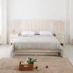 HomeToDo 호텔식 샤샤 고급 원목 침대 K/Q_프레임 : Home To Do