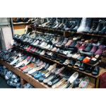 신발 구두가게 전통시장 실사 사진배경 시장놀이 포토존 현수막 제작 119번 : 키즈나래디자인