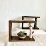 원목 ㄷ자 선반 자작인테리어선반 : 피노키오목공작업실