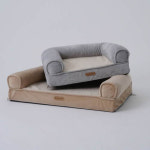 모던 애견침대 U자형 가드 포근하고 시원한 강아지쇼파 중형 : 개시크