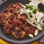 간장오리불고기 2인분(550g),간장주물럭 4인분(550g x 2팩)야채 버섯 쌈채소포함 : 뒷골생오리