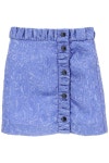 [갤러리아] [Ganni]Ganni SS22 Ganni jacquard mini skirt Womens Skirt F6886 F6886 : 갤러리아백화점