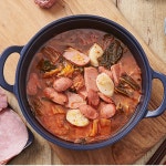 의정부식 한양 부대찌개 밀키트 간단 술안주 캠핑 전골 2인분 (1kg) : 플레로마켓