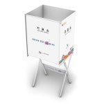 알뜰기표대 선거관리위원회 선거용품 접이식 기표소 / 투표소 투표함 : 대 한 안 전
