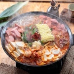 의정부식 한양 부대찌개 밀키트 간단 술안주 캠핑 전골 2인분 (1kg) : 플레로마켓