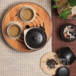 [다도 무료배송] 예향원 다기 찻잔 받침 천연코코넛 티코스터 세트 E-9457 : 예향원