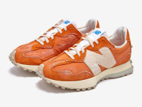 국내매장판 뉴발란스 327 빈티지 럭스 오렌지 MS327VT 운동화 런닝화 : 꾹store