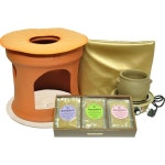 좌욕기 좌훈기 황진황토좌훈기 7종세트 : 와우올마켓