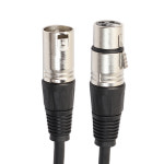 XLR 캐논 케이블 마이크 스피커 잭 연장 음향 선  연결선 5m, 1개 : 앤라이프