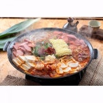 의정부 부대찌개 1kg 40년 전통 한양 식당 부대찌게 가정 간편식 한양 야외 낚시 요리 : 한스네